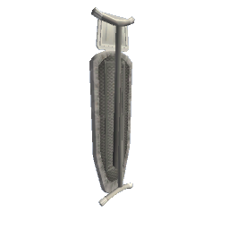Ironing Board Folded Soft Gray