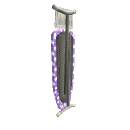 Ironing Board Folded Purple Spots