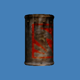 Unreal 1 Decorations - Steel Barrel