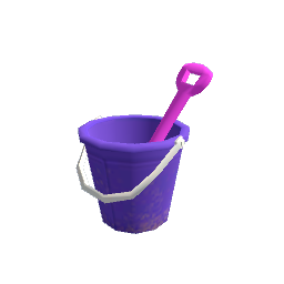Bucket and Spade Set Purple