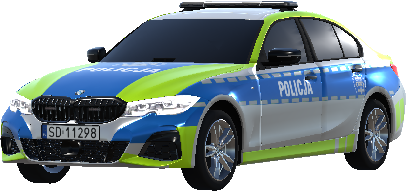 Polska Policja BMW 325LI