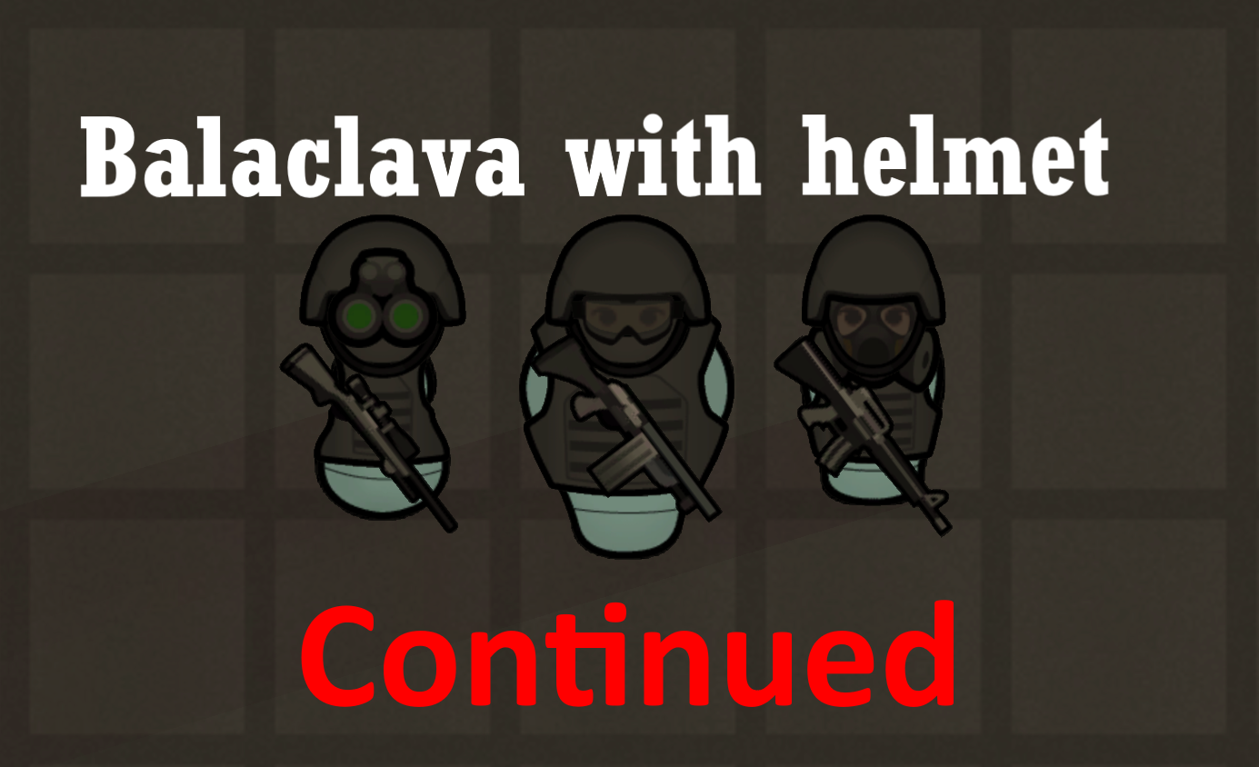 Balaclava With Helmet (Continued)