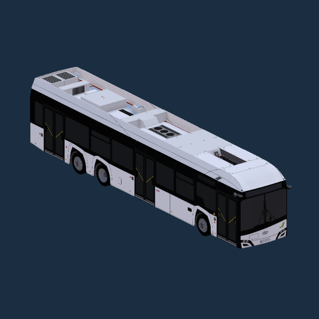 Solaris Urbino IV 15 LF (City version) - template/details/white texture