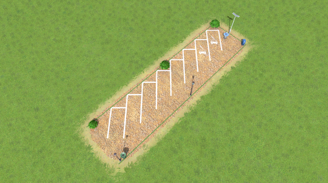 Gravel Parking 1x4