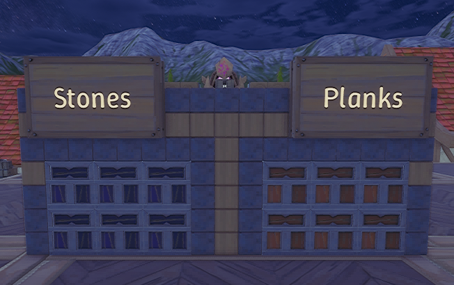 Planks and Stones / Passive Building Materials