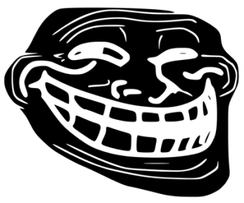 Troll face icon