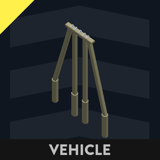 Tall Concrete Trestle Pier