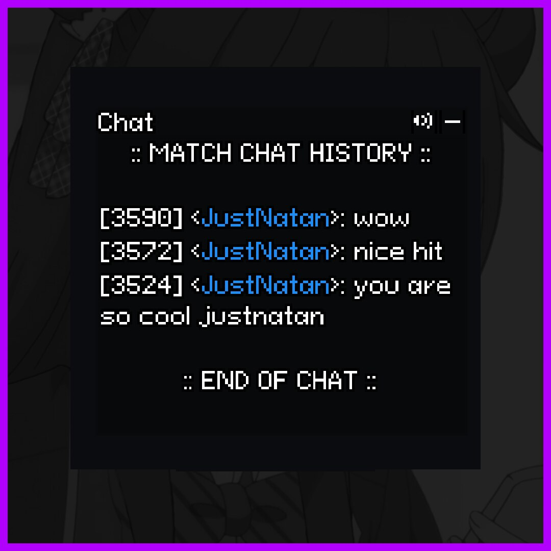 Match Chat Saver