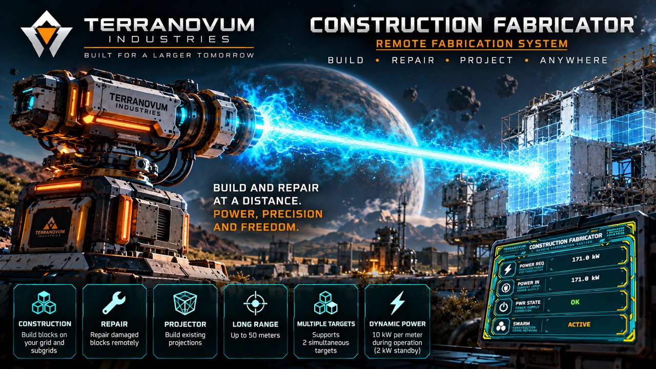 Terranovum Fabricator