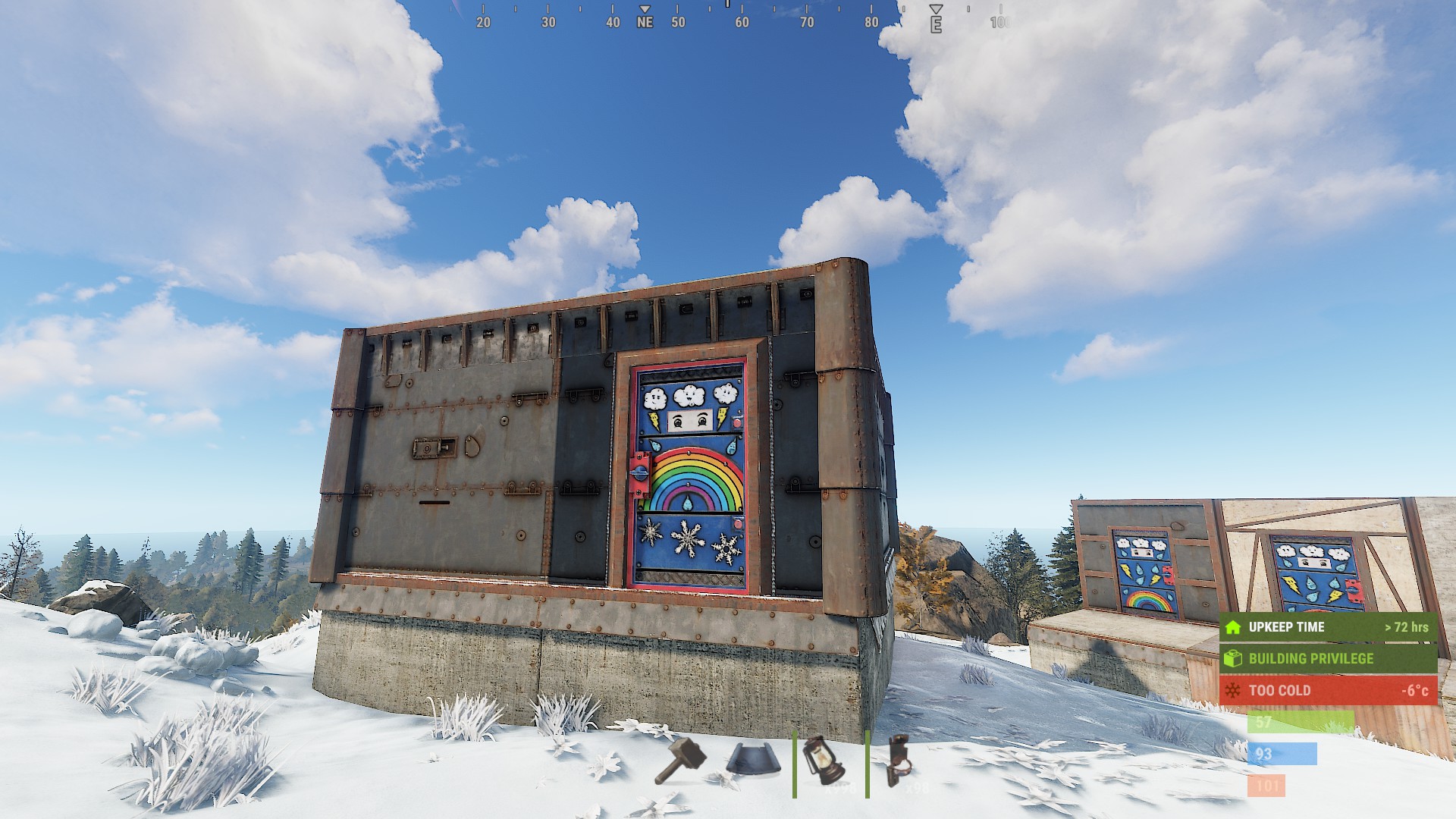 Weather Armored Door