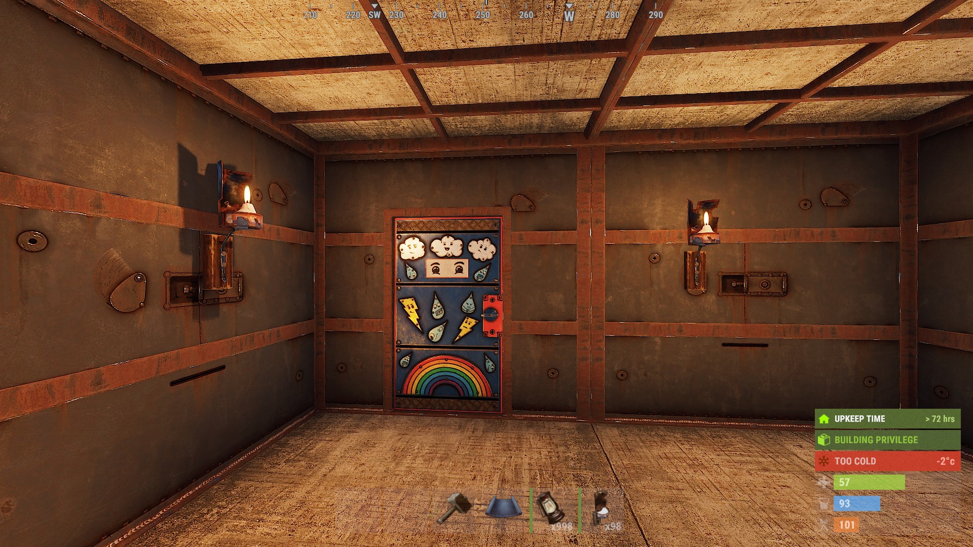 Weather Armored Door