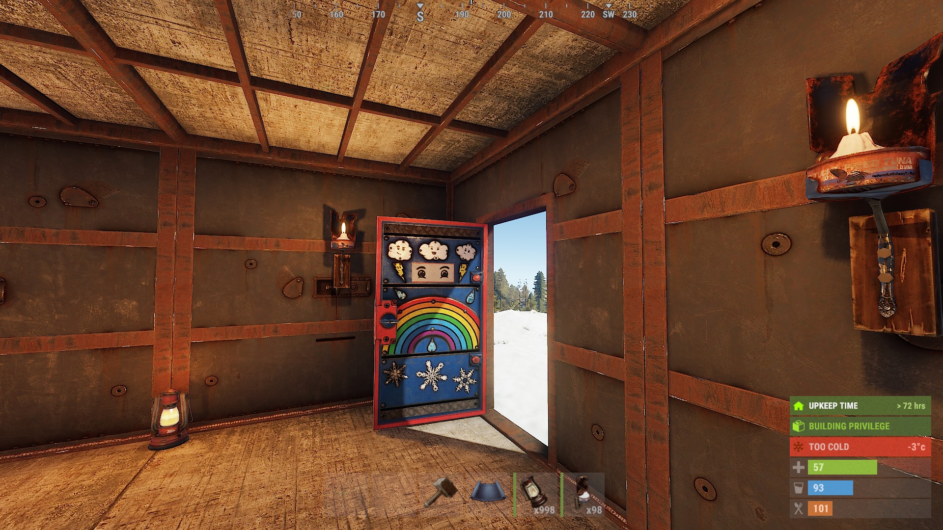 Weather Armored Door