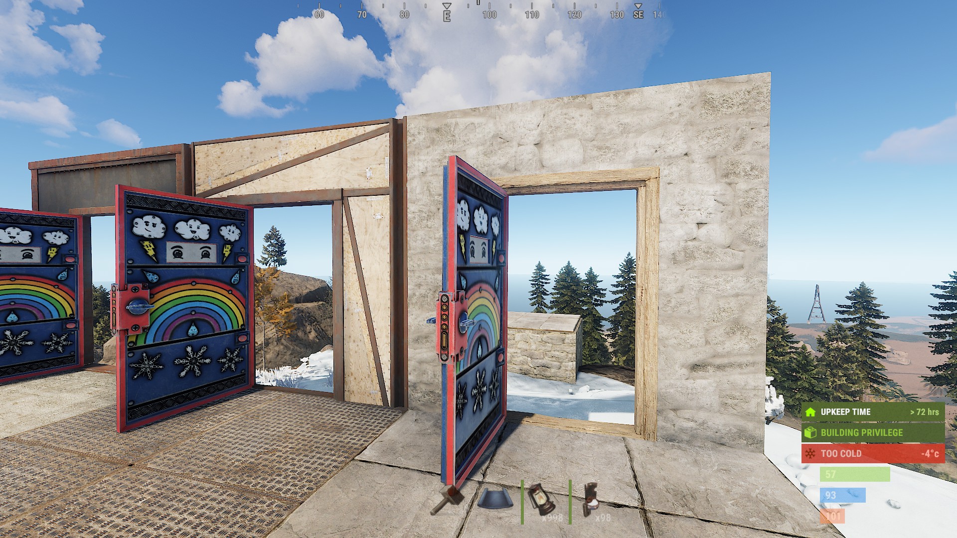 Weather Armored Door