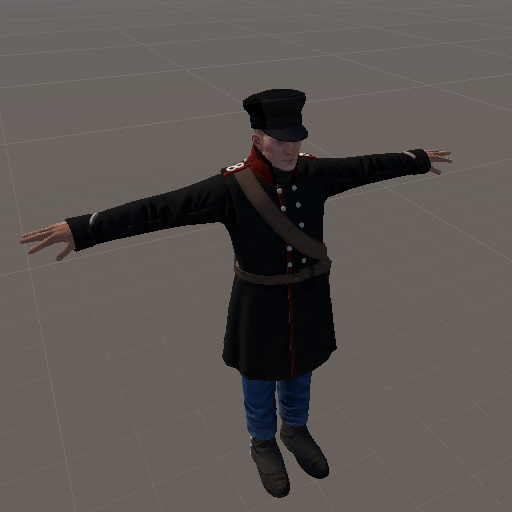 Dansk 1864 officer uniform