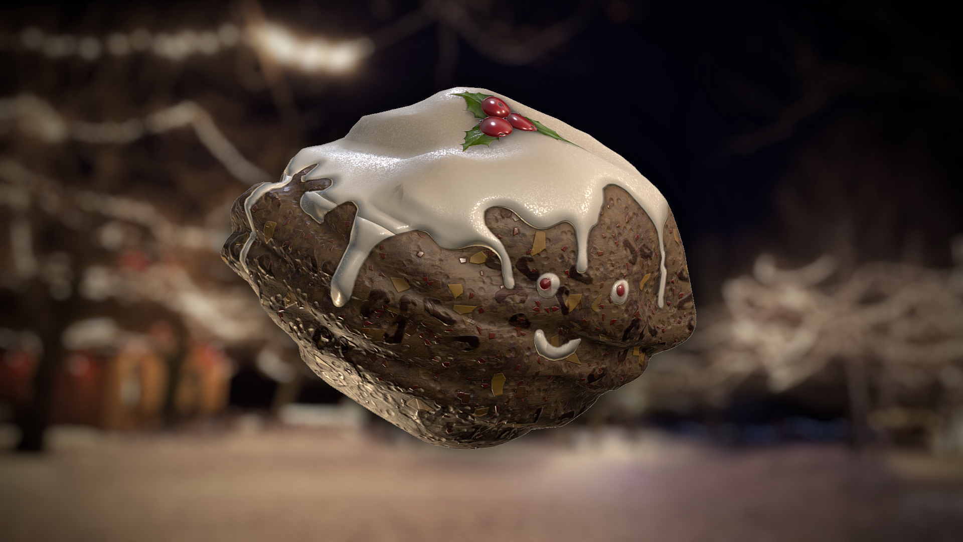 Festive Pudding Rock