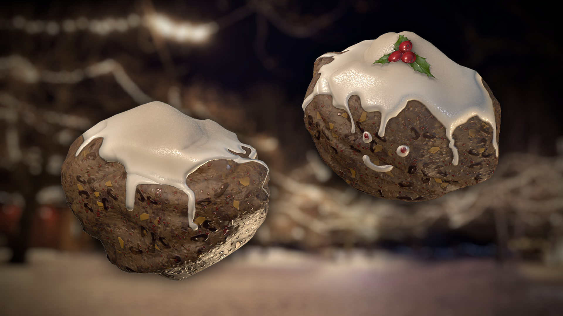 Festive Pudding Rock