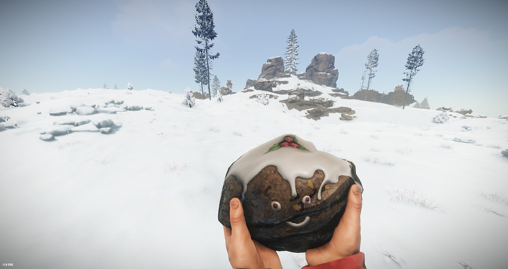 Festive Pudding Rock