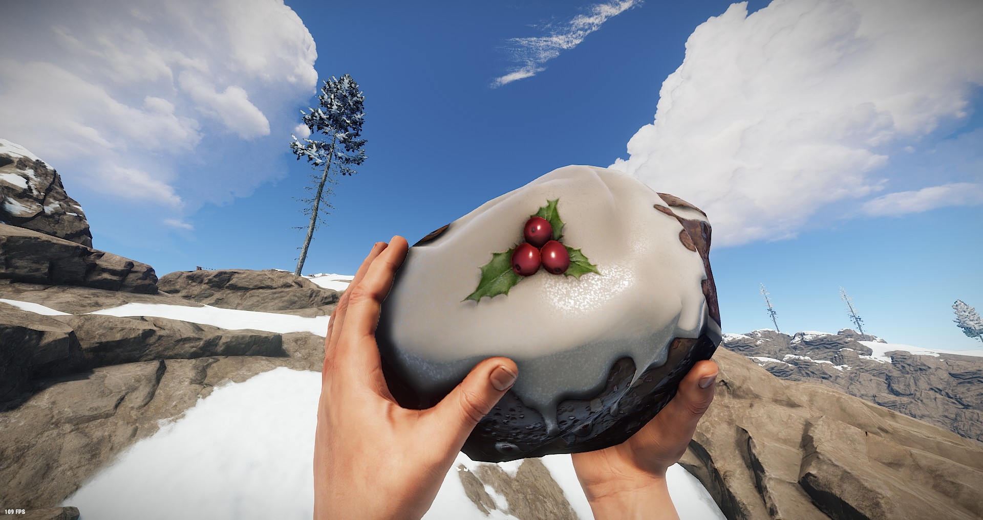Festive Pudding Rock
