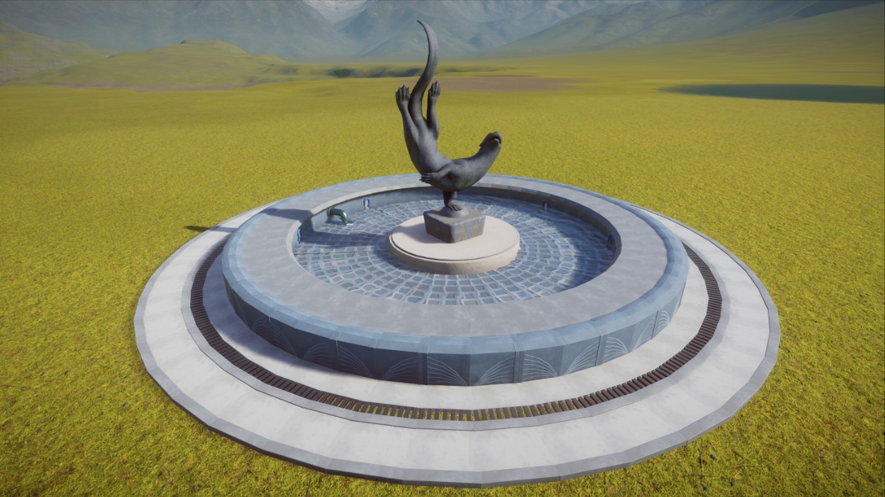 Otter Fountain by Haribo