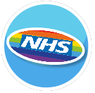 NHS Rainbow rug