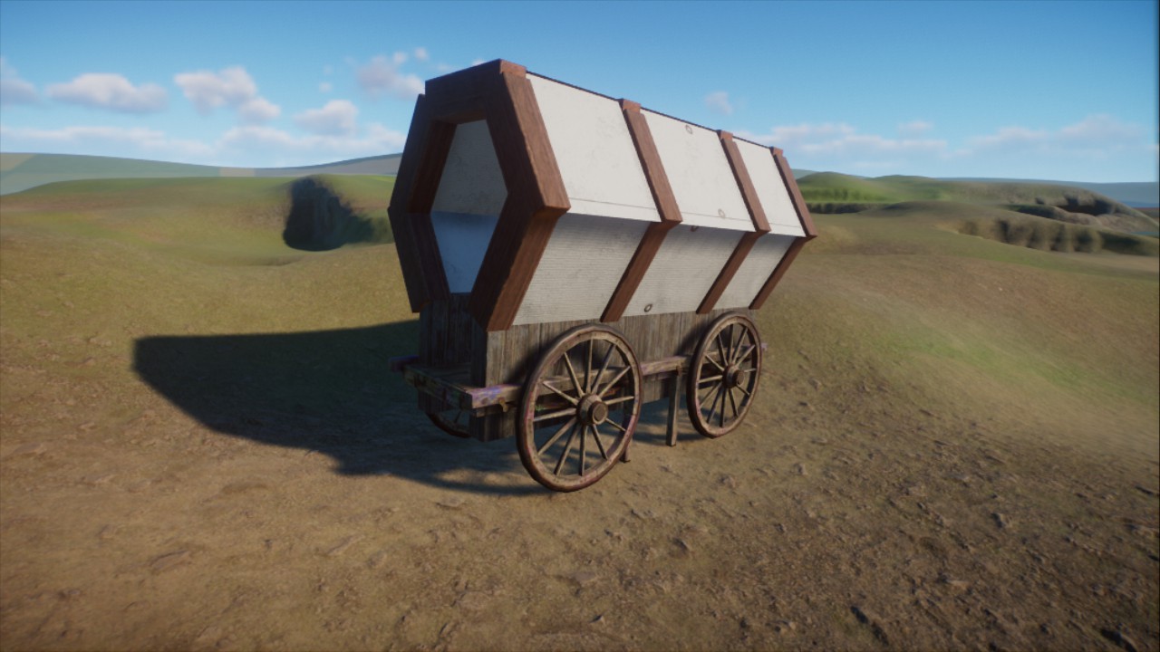Oregon Trail Covered Wagon