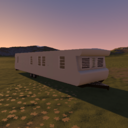 10x41 1950s mobile home