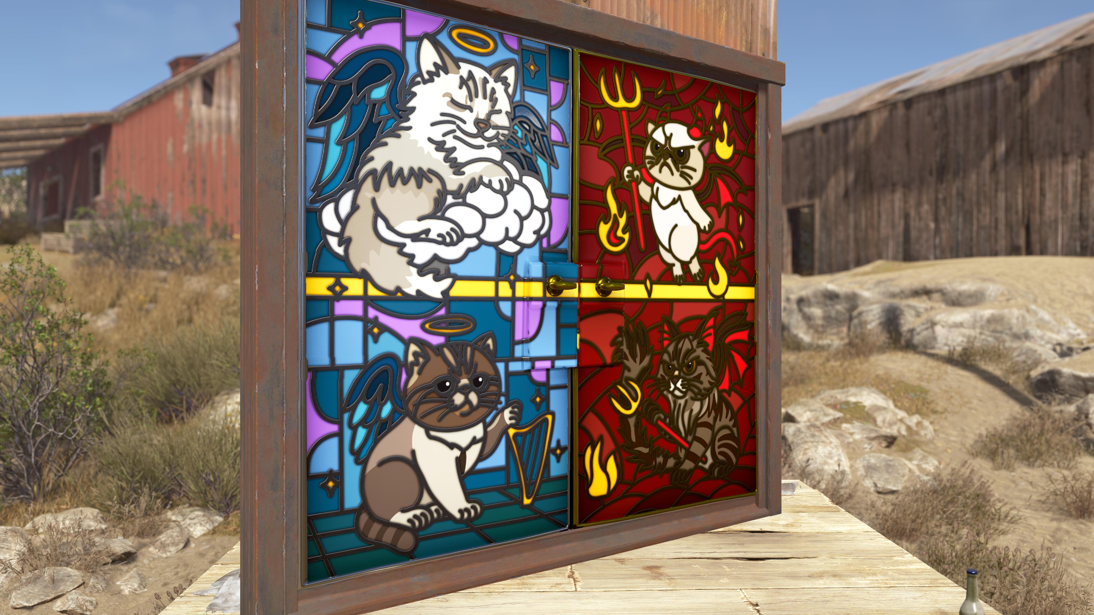 Fuslie + Peterpark Door