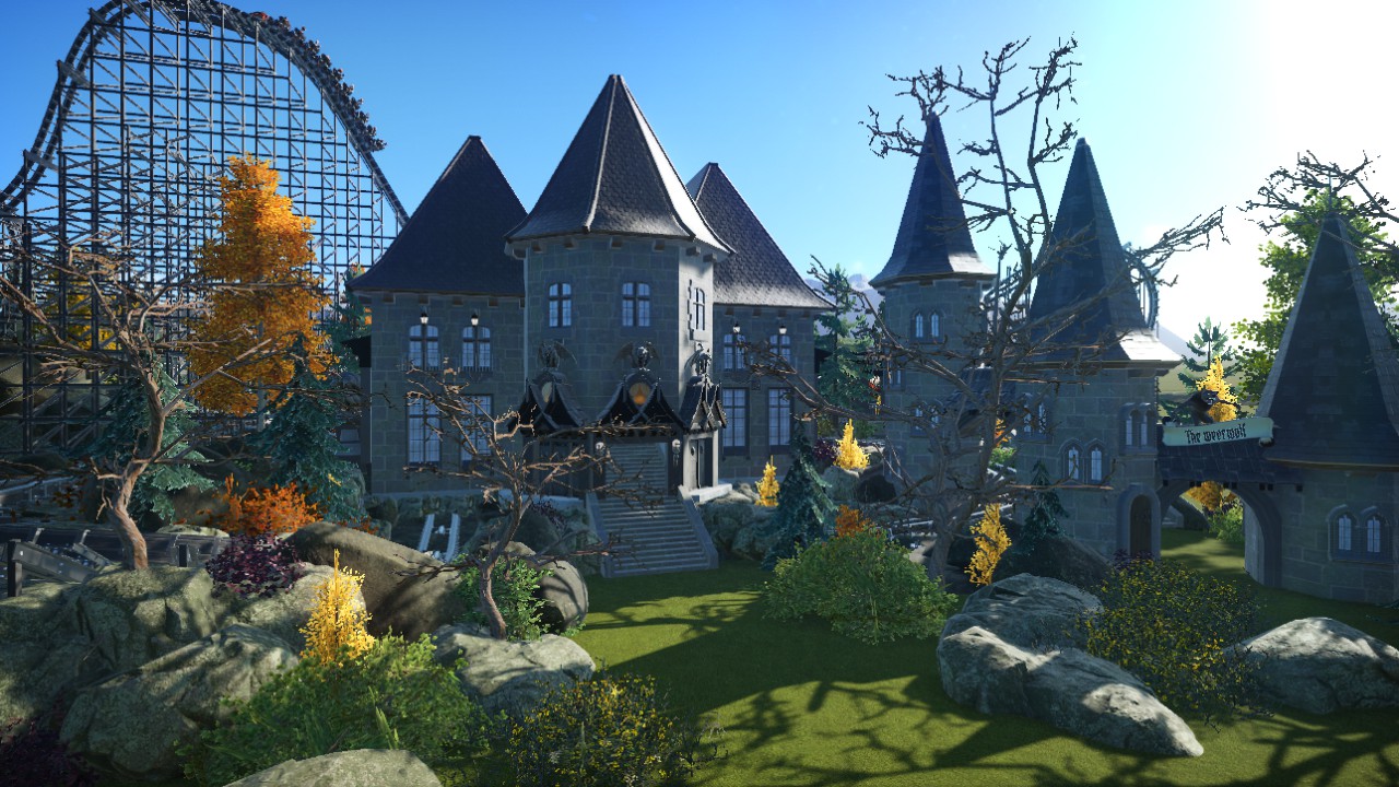 The werewolf a hybrid coaster
