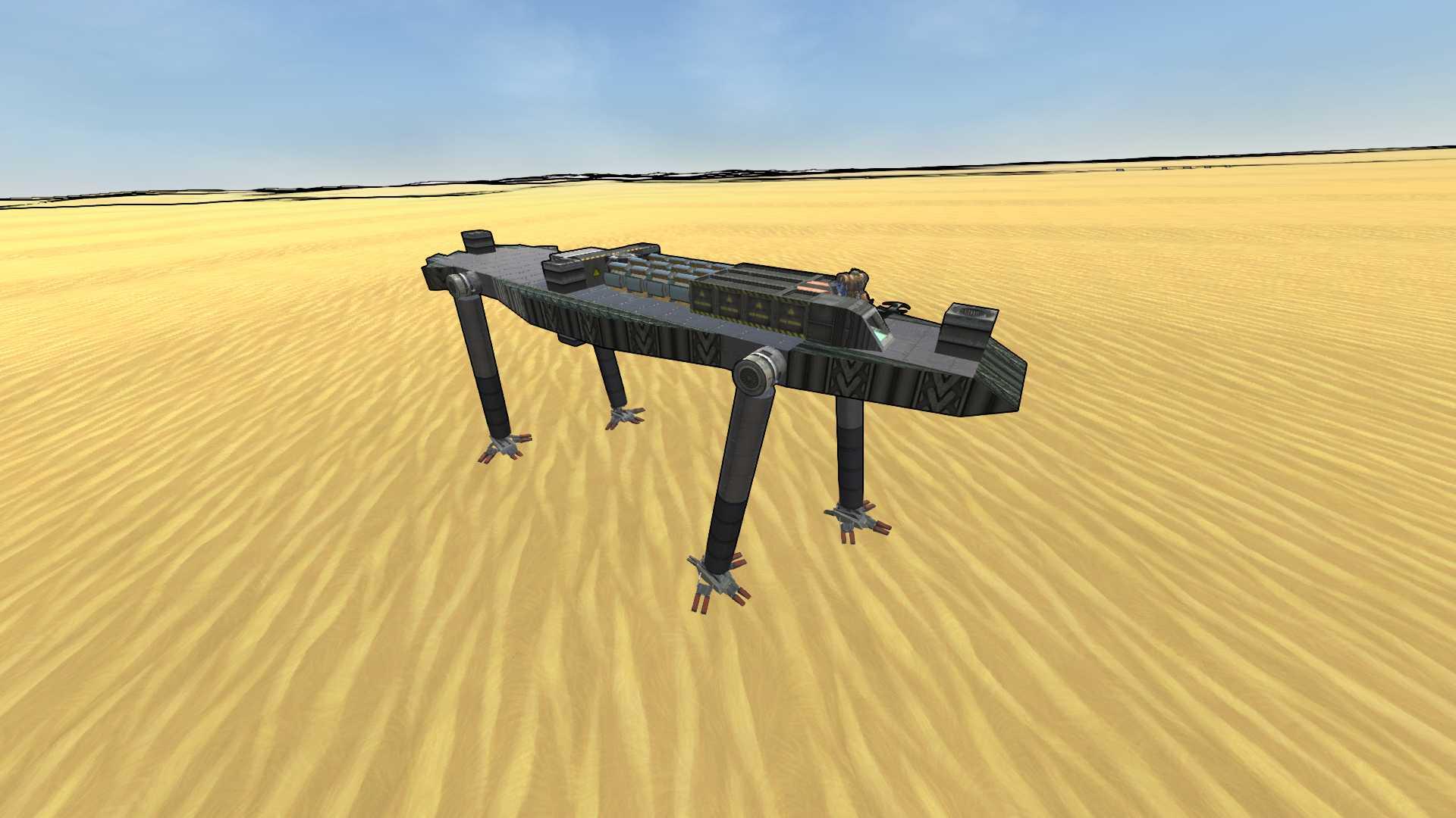 Simple Quad Walker