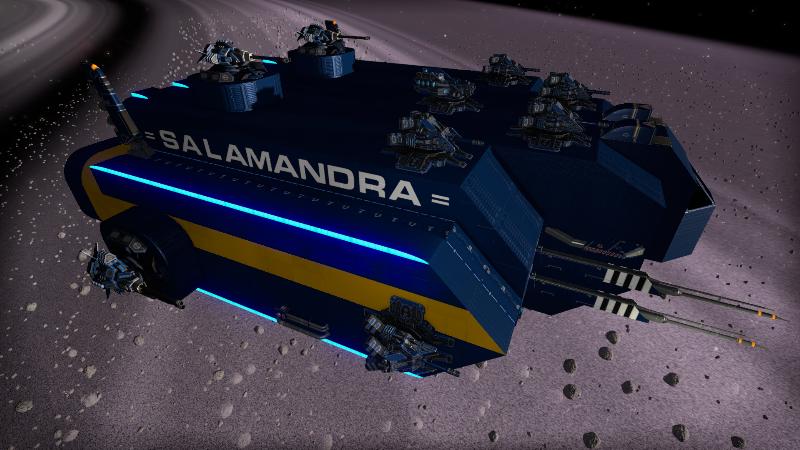 Salamandra - 2 (E)  --- start vessel