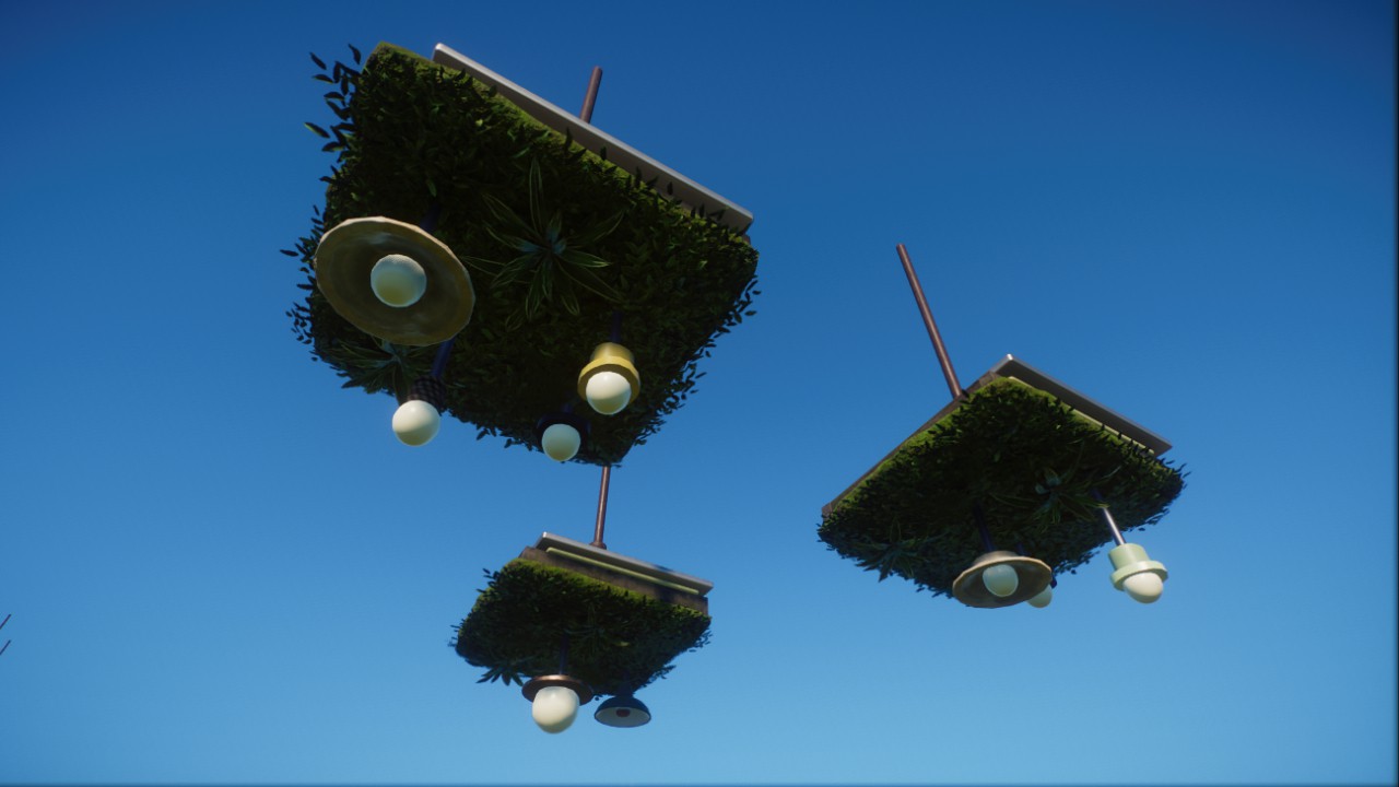 Fake Planter Ceiling Deco