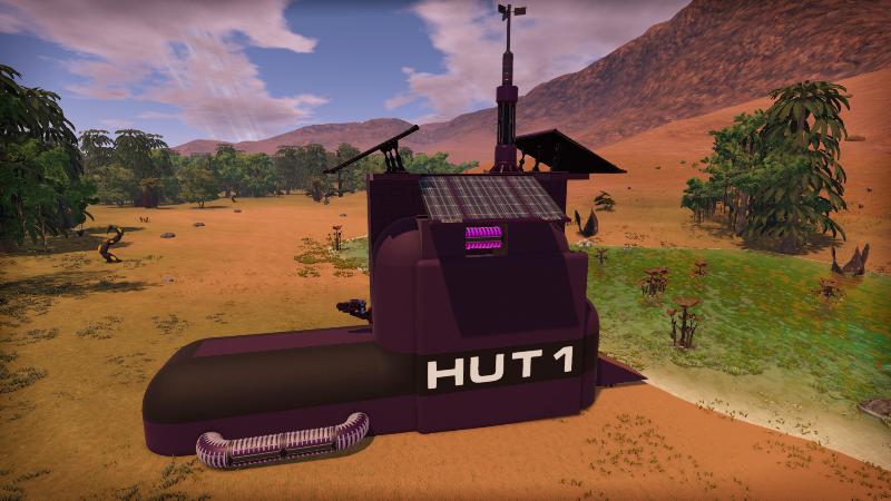 Hut  -1 (S) -  start base 5 level