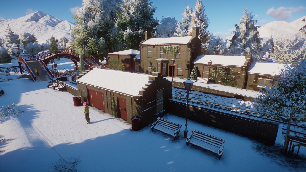 Winter Train Ride