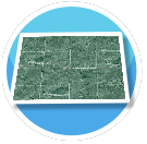Green Tiled Marble