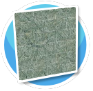 Green Stamped Marble Block