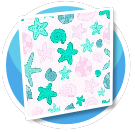 Pink and Mint Beach Theme