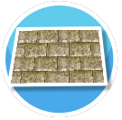 Aged Riveted Tile