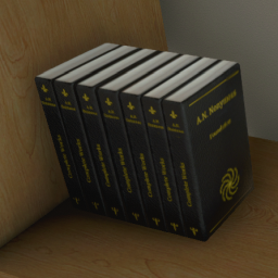Complete Works Books Stack (Black)