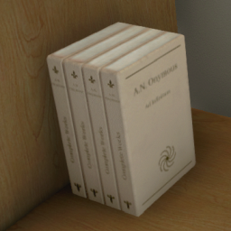 Complete Works Books Stack, Short (Beige)