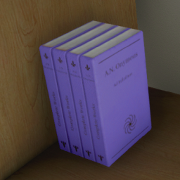 Complete Works Books Stack, Short (Lavender)