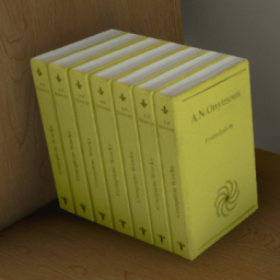 Complete Works Books Stack (Yellow)