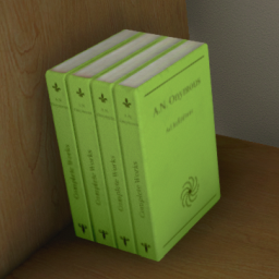 Complete Works Books Stack, Short (Light Green)