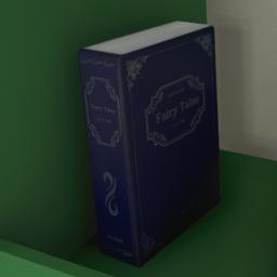 Book Thick Large (Fairytales, Dark Blue)