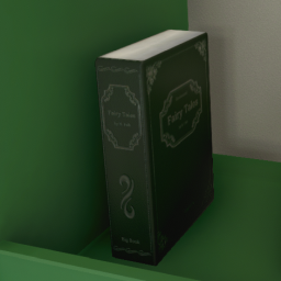 Book Thick Large (Fairytales, Green)