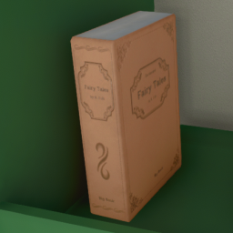 Book Thick Large (Fairytales, Peach)