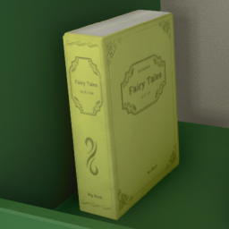 Book Thick Large (Fairytales, Yellow)