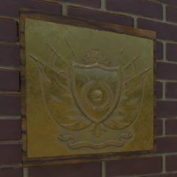 Coat of Arms Deco (Gold)