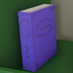 Book Thick Large (Fairytales, Violet)