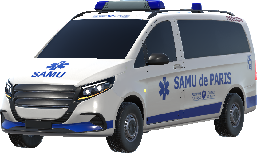 SAMU de Paris 75 France