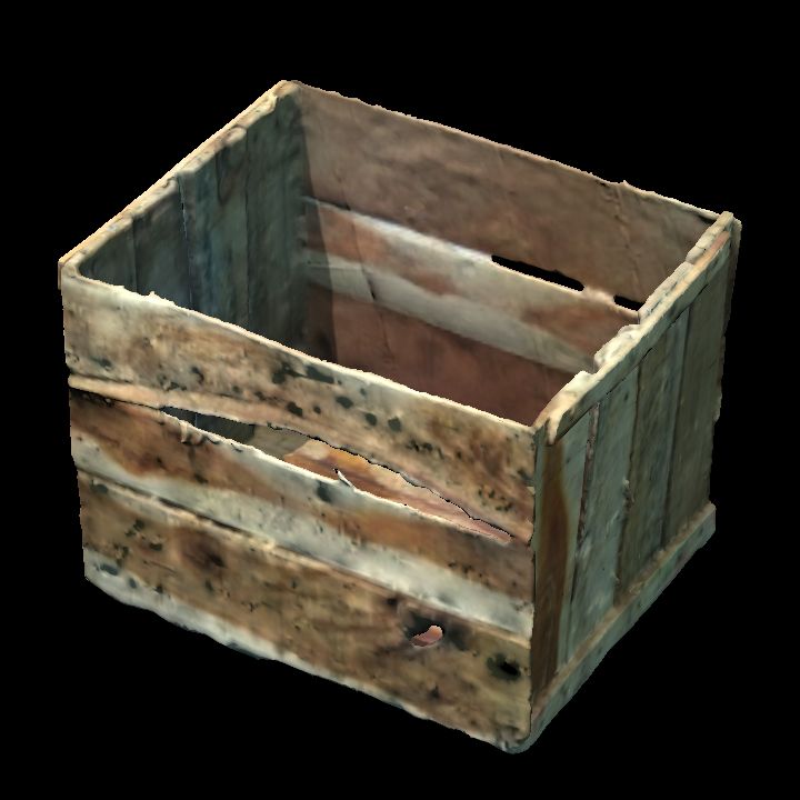 Old wooden crate 1